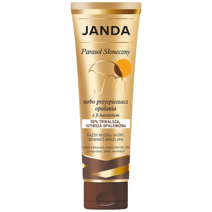 Janda Parasol Słoneczny turbo przyspieszacz opalania z b-karotenem 150 ml