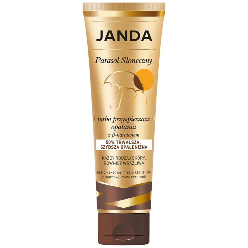 Janda Parasol Słoneczny turbo przyspieszacz opalania z b-karotenem 150 ml
