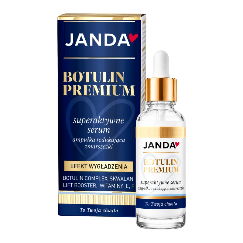 Janda BOTULIN PREMIUM Superaktywne serum ampułka redukująca zmarszczki