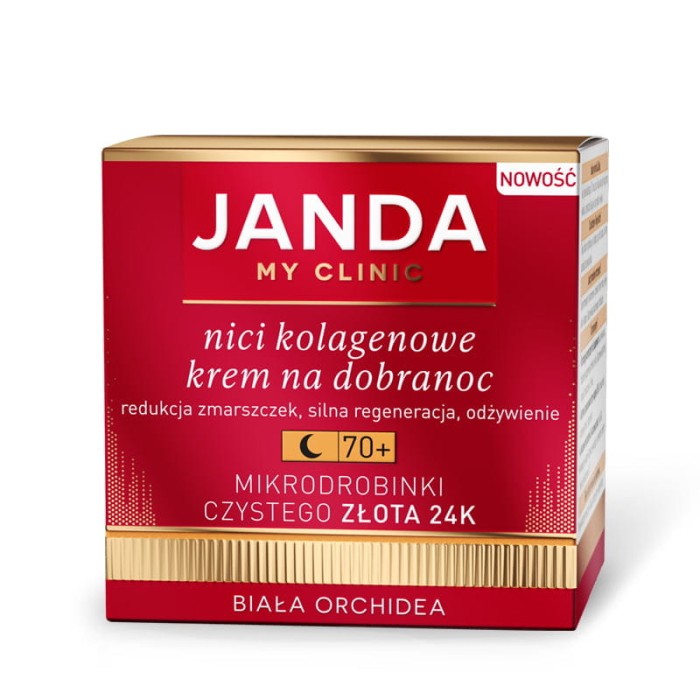 Kolagenowy krem na dobranoc  70+