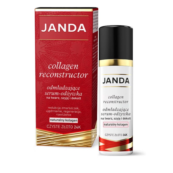 Kolagenowe serum na twarz, szyję i dekolt