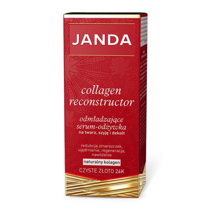 Kolagenowe serum na twarz, szyję i dekolt