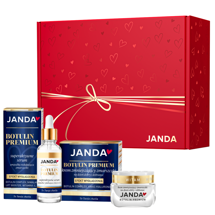 Zestaw Botulin Premium dzień/noc+serum w pudełku prezentowym