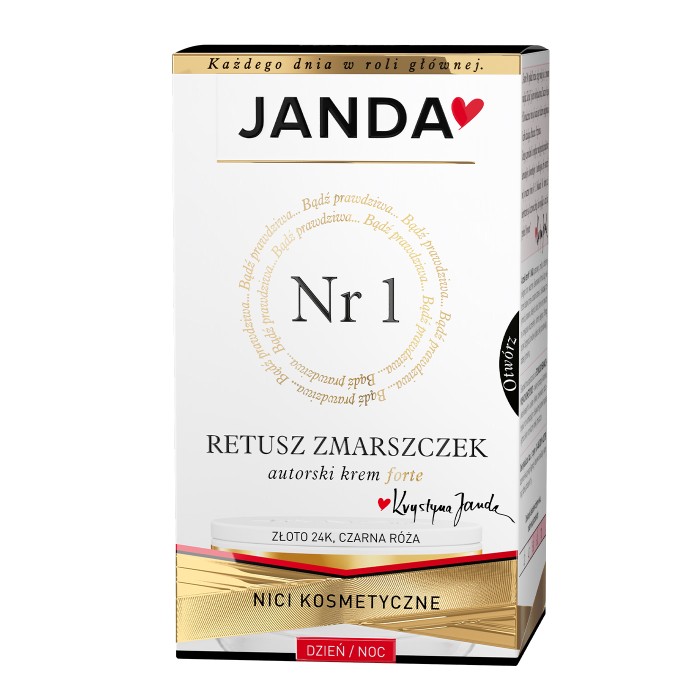 janda krem forte przeciwzmarszczkowy retusz zmarszczek dzień noc nr1