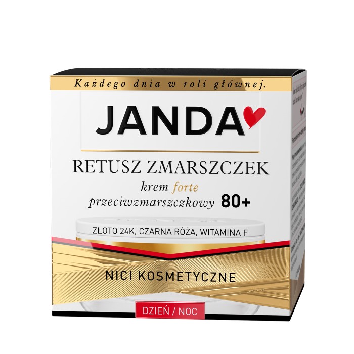 janda krem forte przeciwzmarszczkowy 80+ retusz zmarszczek