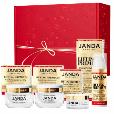 Zestaw Lifting Premium Dzień+noc+oko+serum w pudełku prezentowym