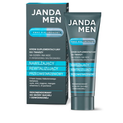 kosmetyki janda men- krem suplementacyjny z kwasem hialuronowym 4