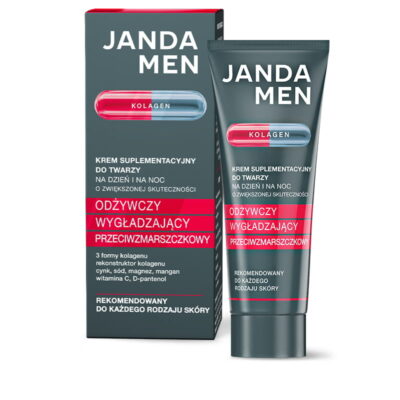 kosmetyki janda men- krem suplementacyjny z kolagenem 3
