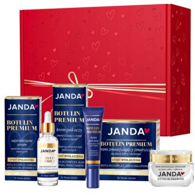 Janda Zestaw Botulin Premium dzień/noc+oko+serum w pudełku prezentowym